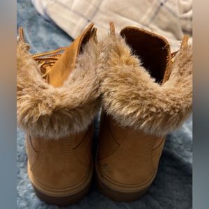 Timberlands like new.